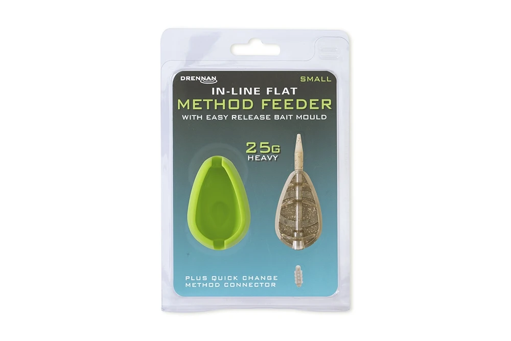 Drennan In-Line Flat Method Feeder & Mould - Small 15g - Image 3