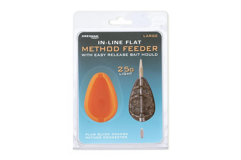 Drennan In-Line Flat Method Feeder & Mould - Small 15g - Image 4