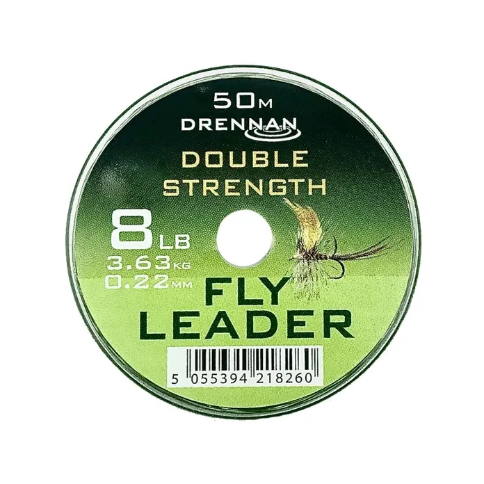 Drennan Fly Leader Double Strength Line - 2.12lb