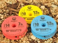 Guru Speedstop QM1 Hooklengths - Speedstop Rigs 15" Size 10