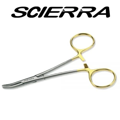 Scierra Forceps 5.5" Curved