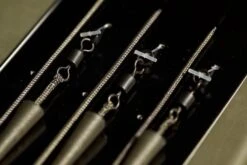 KORDA Solid Bag PVA Leader - 3 X Ring Swivel Weed/Silt