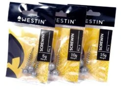 Westin ScrewIn Jig Heads 3Pcs - Natural 5g 3pcs