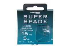 Drennan Super Spade Hooks To Nylon - Size 10 To 8lb