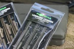 KORDA Leadcore Leaders - Hybrid Lead Clip QC Swivel 1m - Gravel
