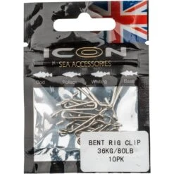 ICON Bent Rig Clip - 10pk 36kg/80lb