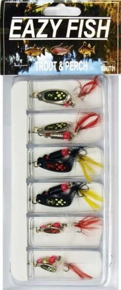 Eazy Fish Trout & Perch Lure Pack