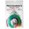 Pacchiarinis Wiggle Tails - 6x Green/Red/Rainbow Medium