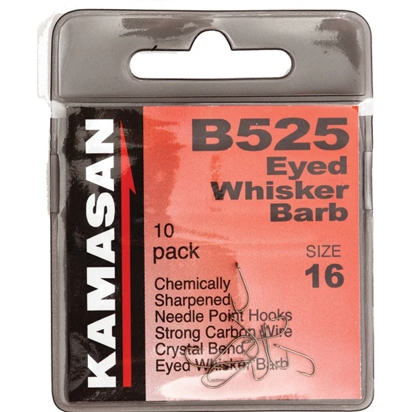 Kamasan B525 Eyed Hook - Size 14 - Image 3