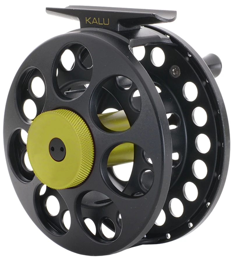Vision Kalu Onki Fly Reel - Black/Green #7/8