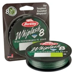 Berkley Whiplash Carrier 8 Green Braid - 0.25mm 39.7kg 300m