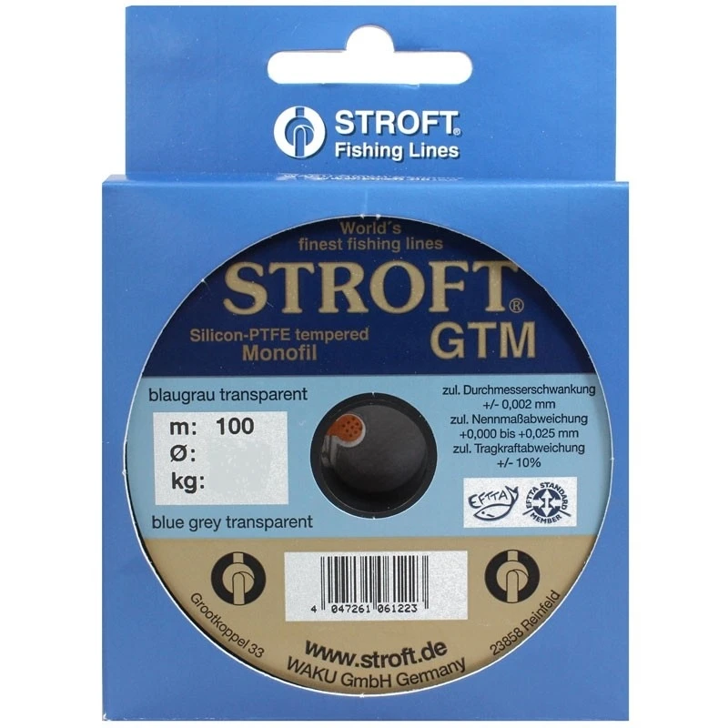 STROFT GTM Monofil 100m - 0.10mm 1.4kg