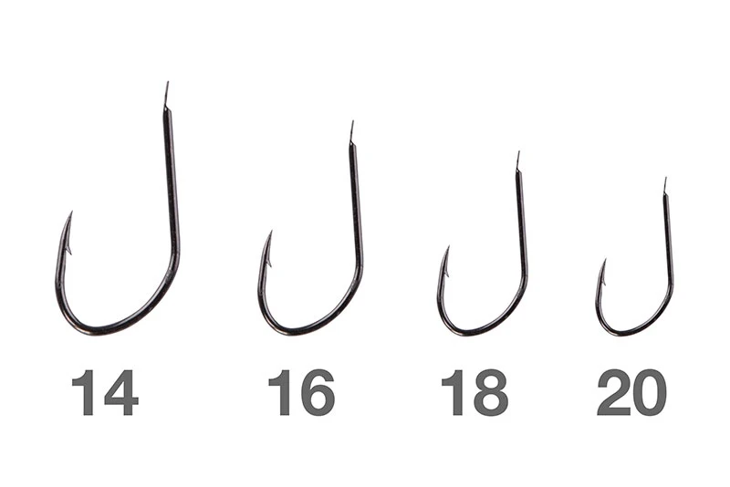 Matrix MXB-2 All Round Natural Water Barbed Spade End Hooks - Sz 14 - Image 2