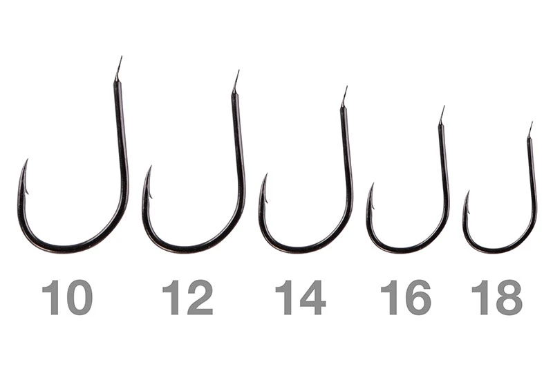 Matrix MXB-3 Extra Strong Feeder Barbed Spade End Hooks - Sz 12 - Image 2