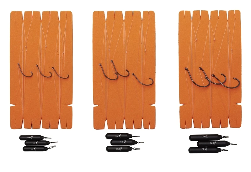 Savage Gear Dropshot Rig Kits - S #6 4.5KG 0.26MM FC 3PC