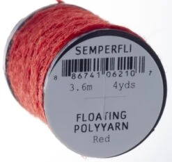 Dry Fly Polyyarn - 3.6m Spool - Black