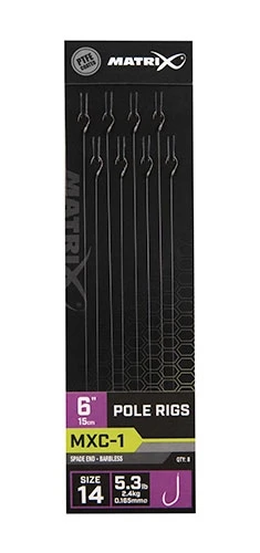 Matrix MXC-1 Pole Rigs - 15cm/6inch - Size 18 / 0.125mm