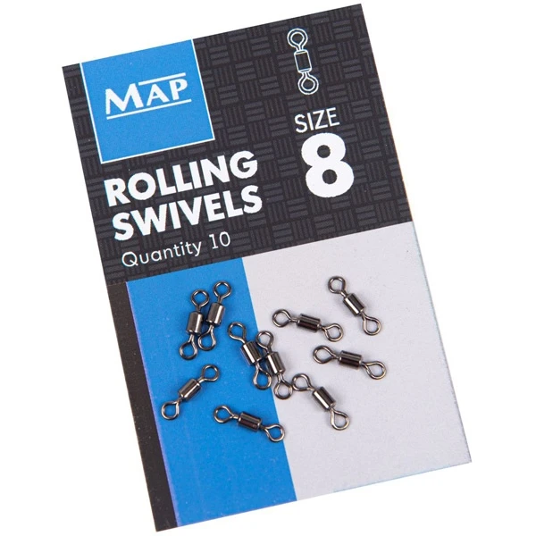 MAP Rolling Swivels - Size 8