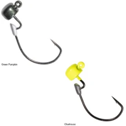 Z-Man TT Lures Nedlockz EWG Jig Heads - 1/10oz (3g) Chartreuse 4pcs