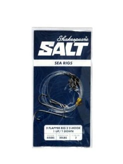 Shakespeare SALT Flapper Rig - Size 2 2-Hook 1 Up/1 Down