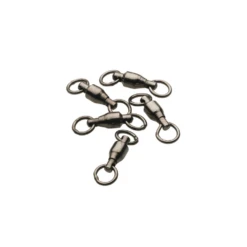 Kinetic Ball Bearing Swivel - S - #1 - Black - 5pc