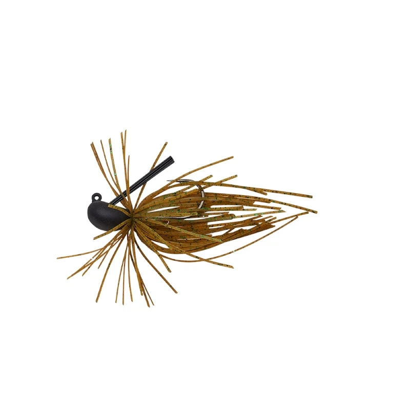 Savage Gear Skirt Flirt JIG - Green Pumpkin - 6cm 4g - Image 3
