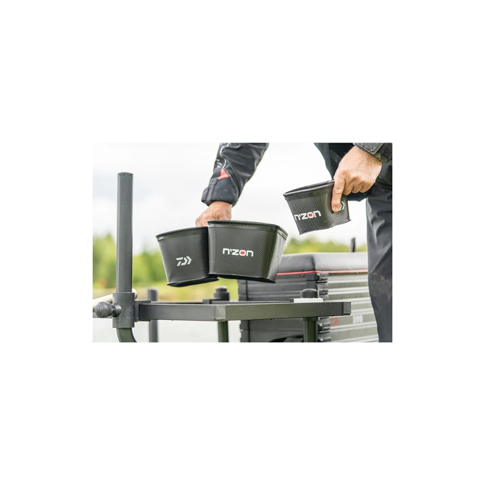 Daiwa N'ZON Stacking EVA Bait Box - 2 Pint - Image 6