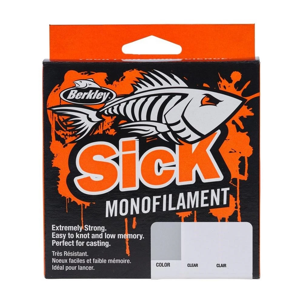 Berkley Sick Monofilament Clear 300m - 0.14mm - Image 3