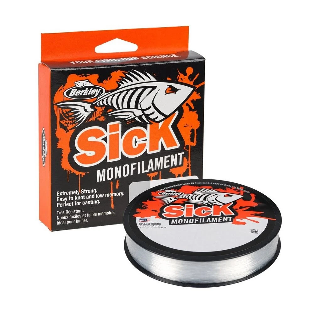 Berkley Sick Monofilament Clear 300m - 0.14mm