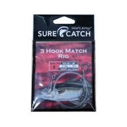 Pro Series 3 Hook Match Rig 4/0 60lb