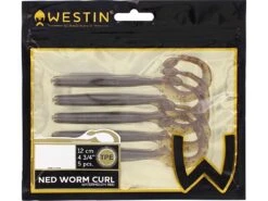 Westin Ned Worm Curl 12cm 3g Dark Water Mix